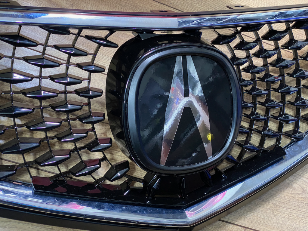 J2 Customs Diamond Pattern Grille R2 20152017 Acura TLX J2 Customs